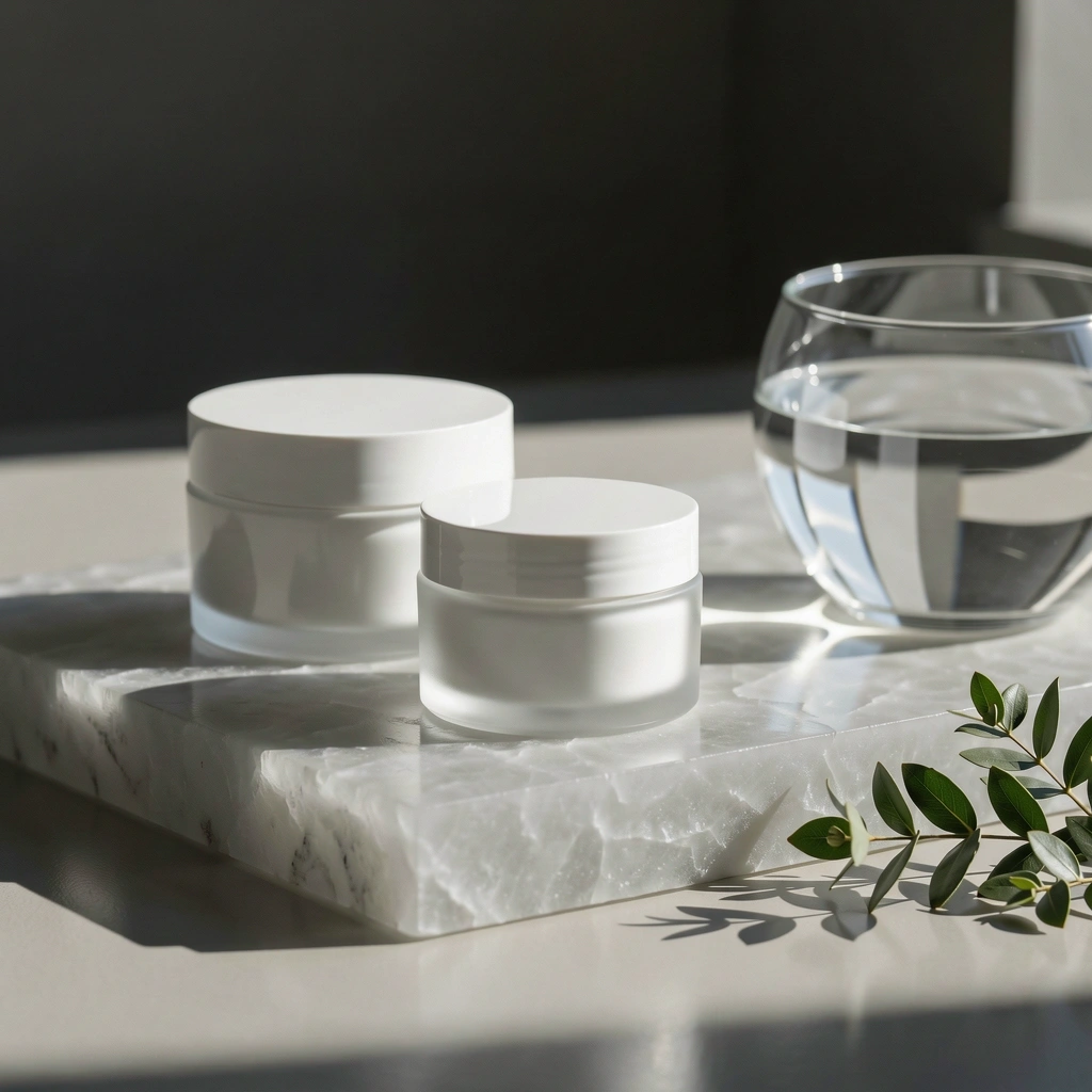 Moisturizing cream and facial care essentials